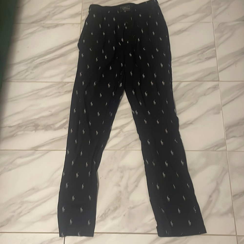 Black Polo Sweatpants